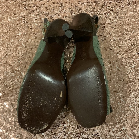 Apepazza Italian Made Sling Back Kitten Heel Pumps - Size 6.5 - Picture 7 of 9